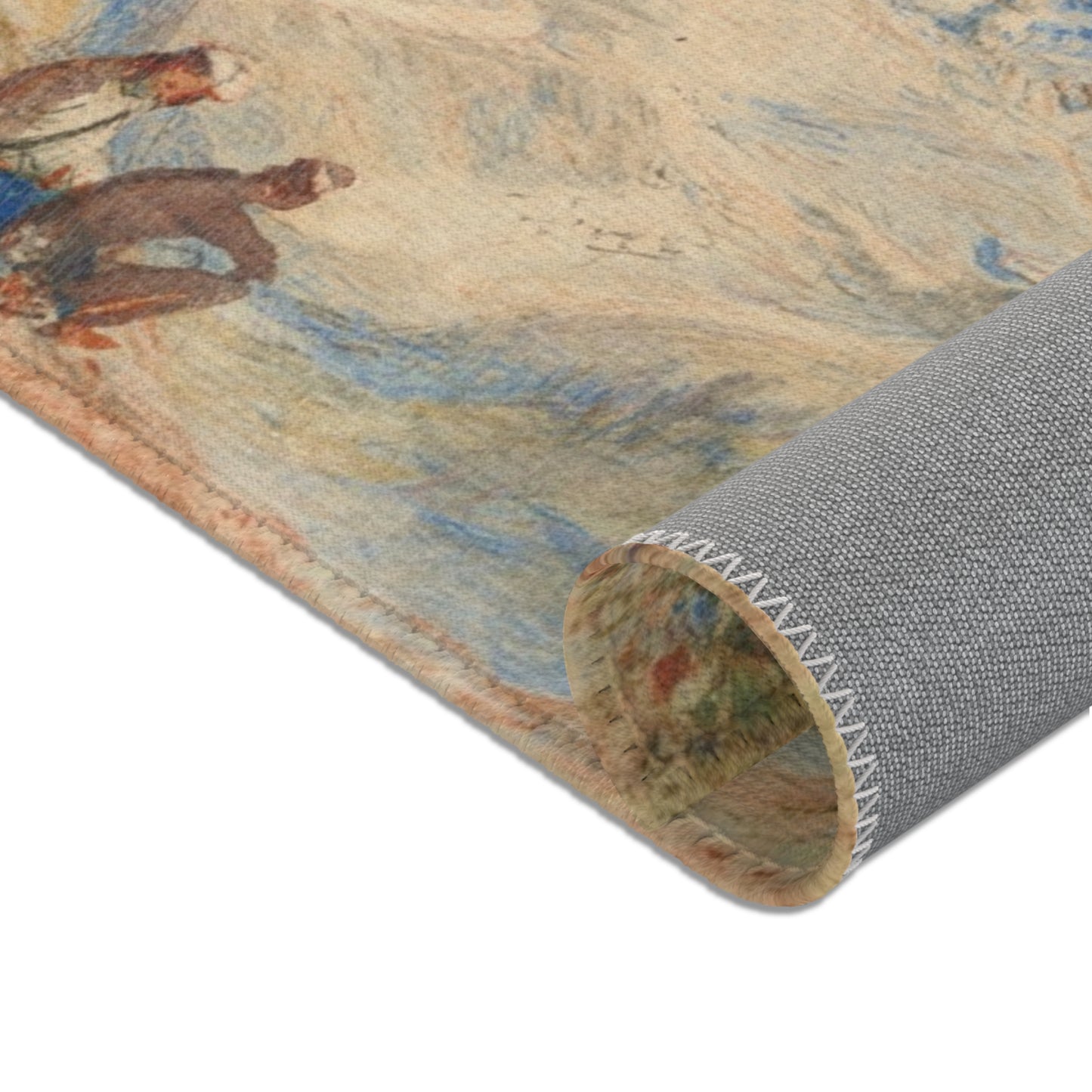 Joseph Mallord William Turner - Mussooree and the Dhoon from Landour | Area Rug