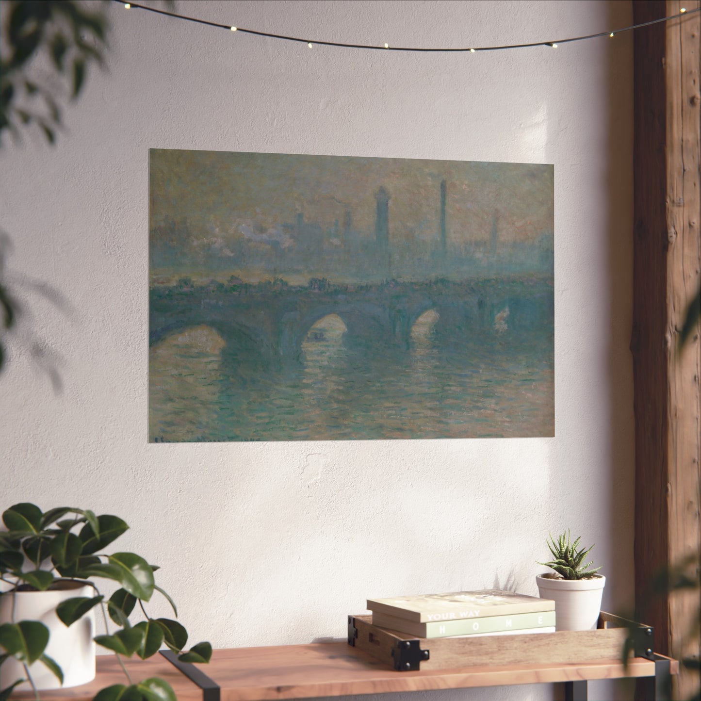 Claude Monet - Waterloo Bridge, Gray Weather | Fine Art Poster