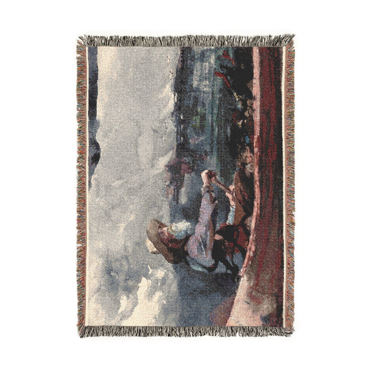 Winslow Homer - Adirondacks Guide | Woven Tapestry Blanket