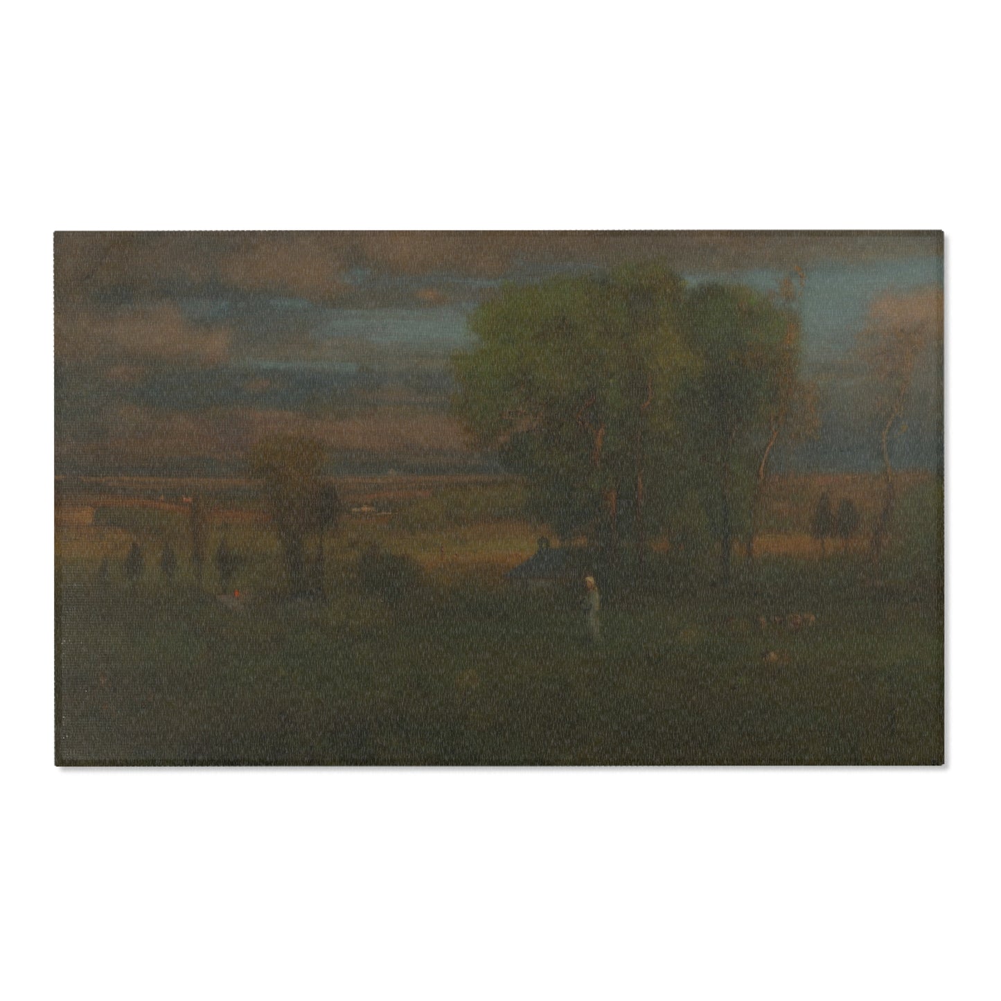 George Inness - Twilight in Italy | Area Rug