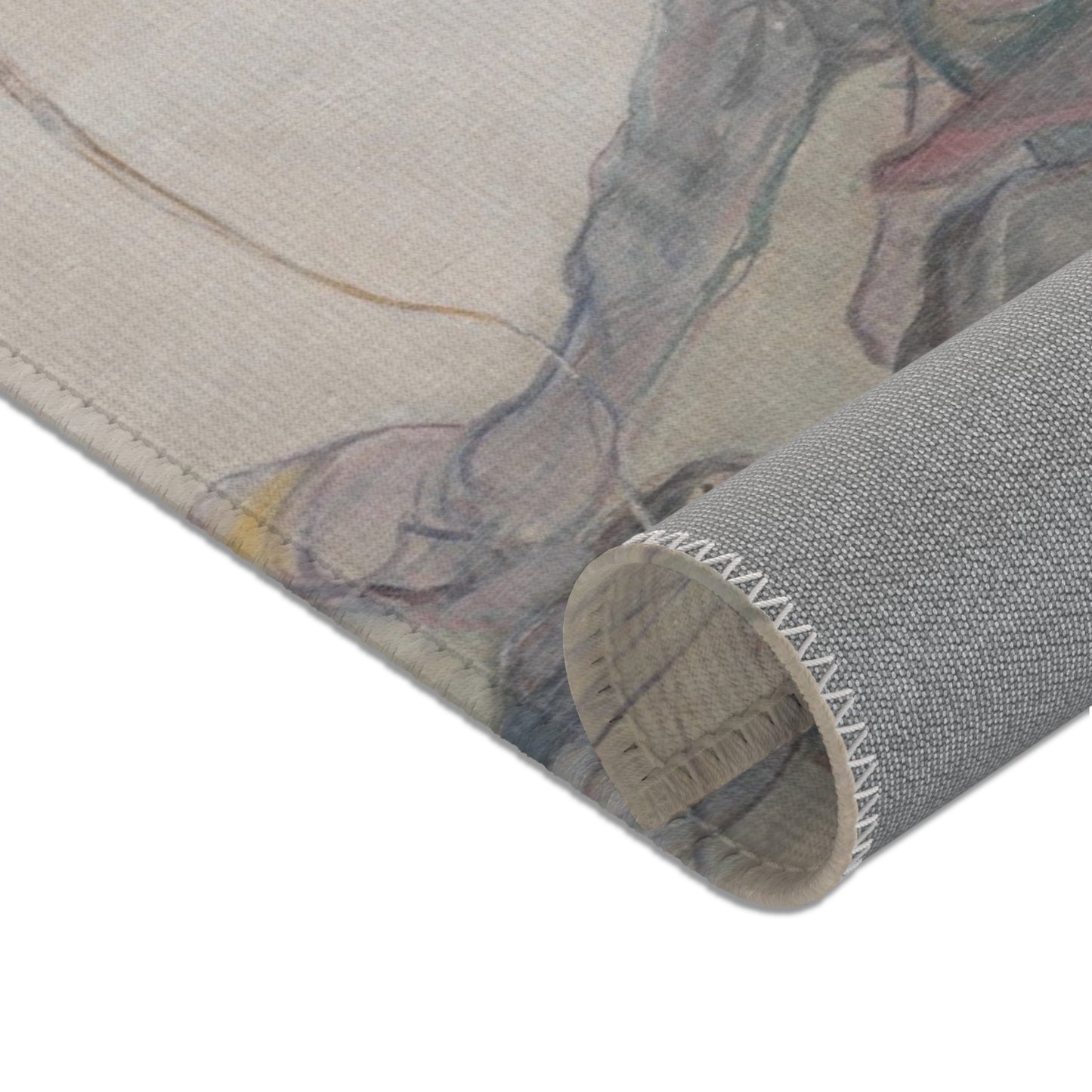 Henri de Toulouse-Lautrec - Equestrienne (At the Cirque Fernando) | Area Rug