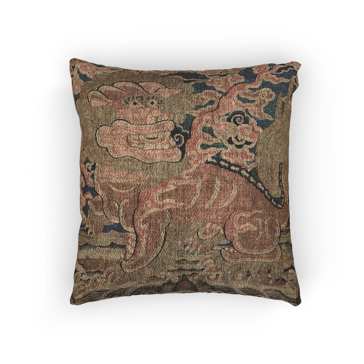 153_rank-badge-with-lion-ming-kesi | Woven Pillow