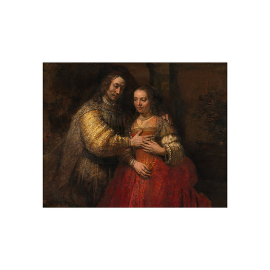 The Jewish Bride — Rembrandt van Rijn Fine Art Poster