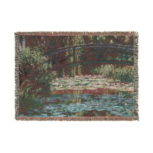 Water Lily Pond — Monet Tapestry Blanket
