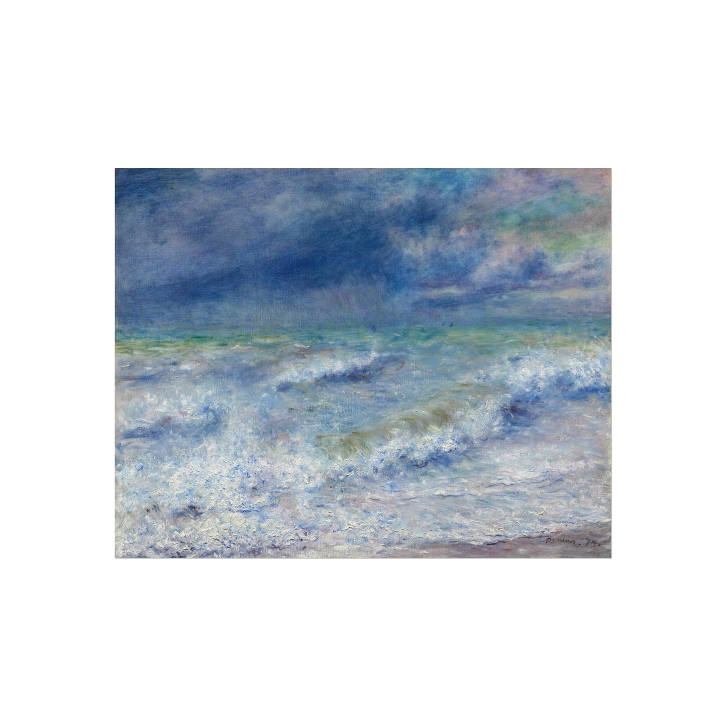 Pierre-Auguste Renoir - Seascape | Fine Art Poster