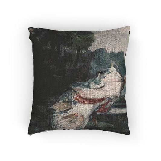 Life-Size Black Bass — Homer Pillow