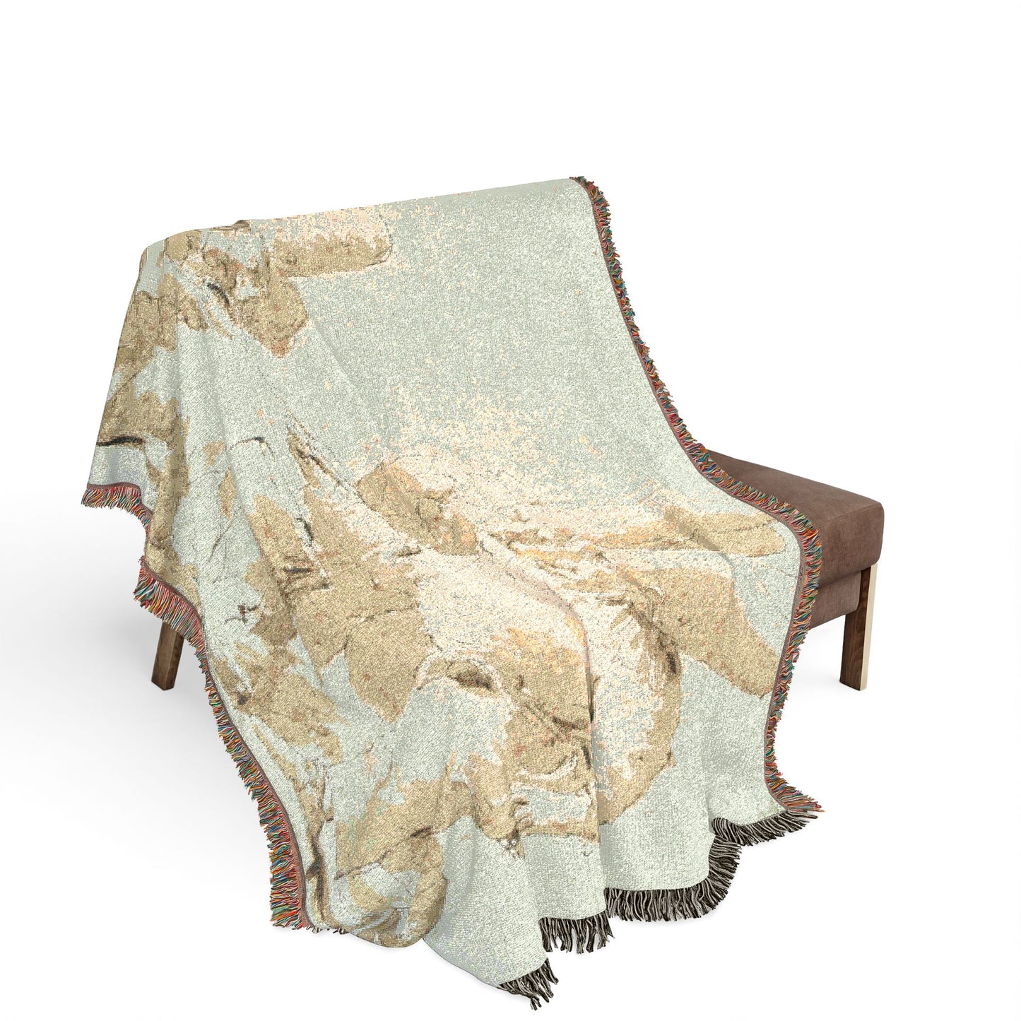Giovanni Battista Tiepolo - Punchinellos Cooking and Tasting Gnocchi (Punchinellos' Repast) | Woven Tapestry Blanket