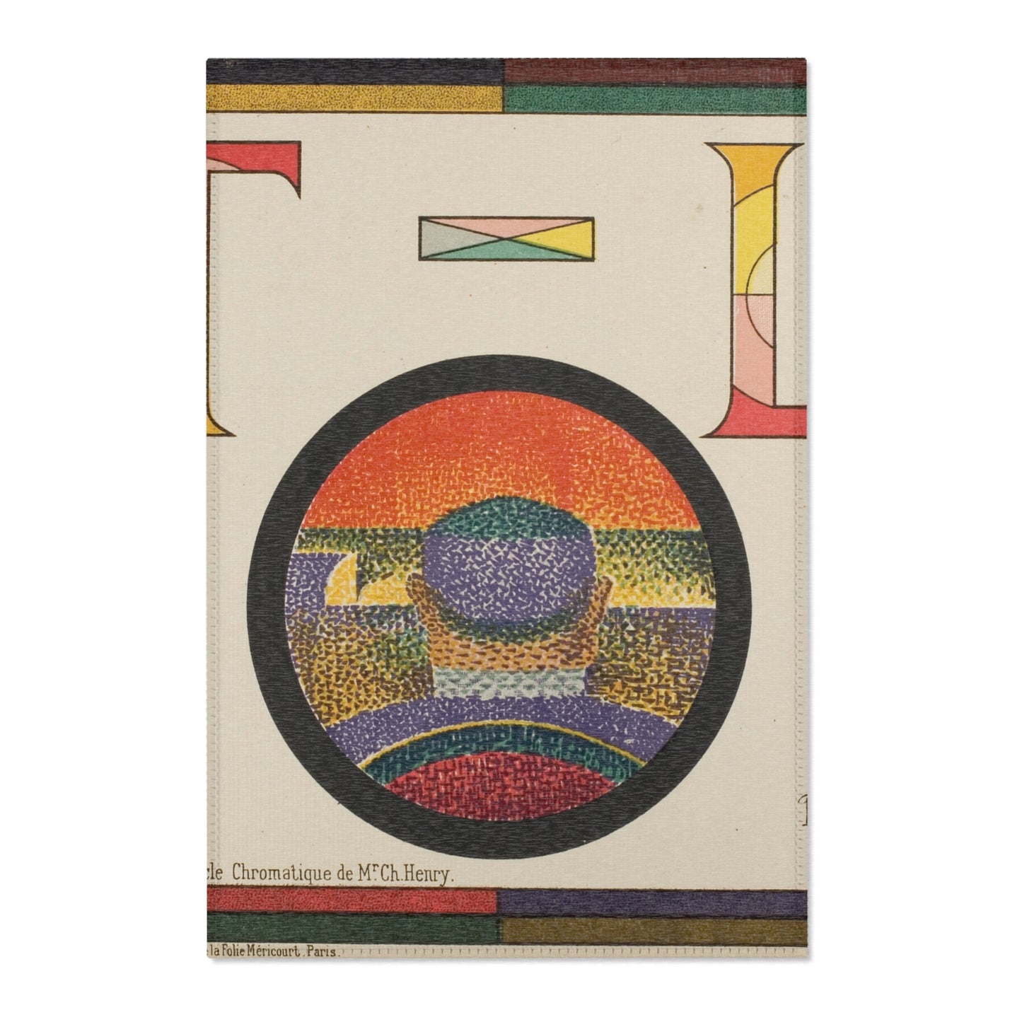 Paul Signac - Chromatic Circle | Area Rug
