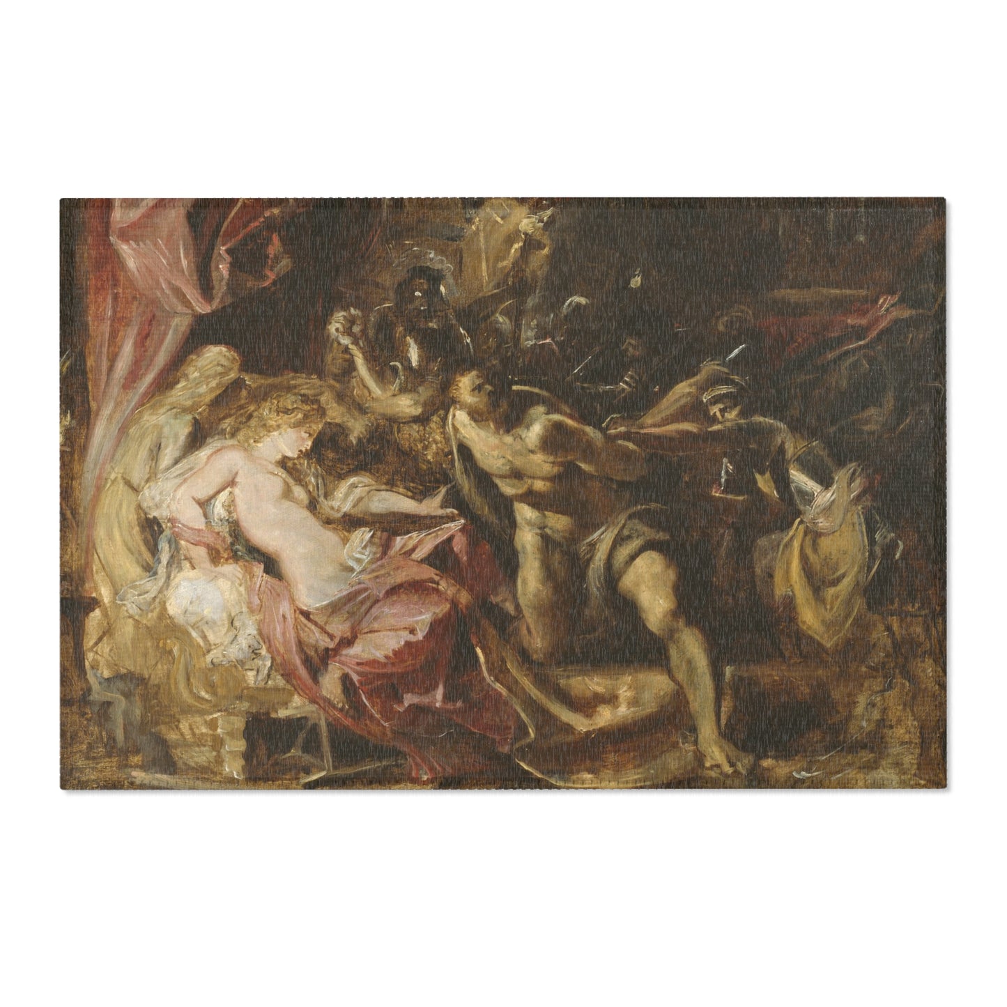 Peter Paul Rubens - The Capture of Samson | Area Rug