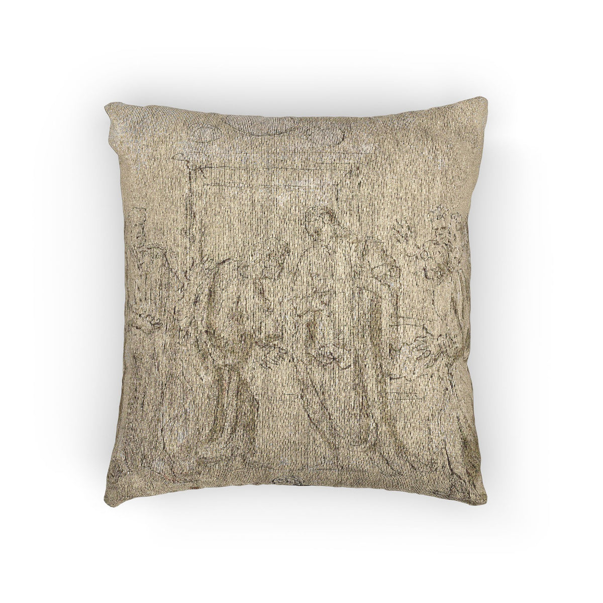 The Incredulity of Saint Thomas (style of Poussin) Pillow