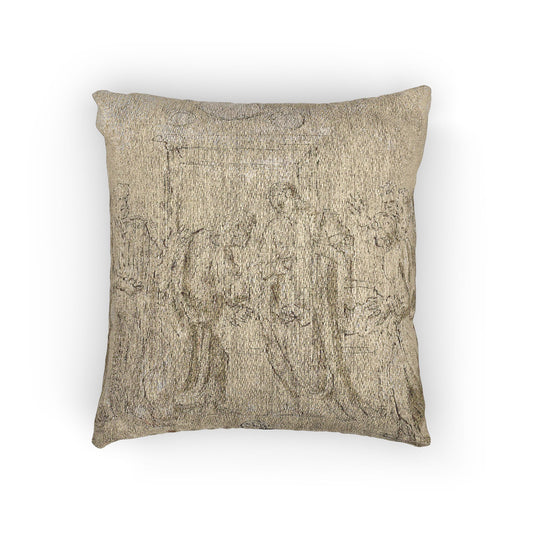 The Incredulity of Saint Thomas (style of Poussin) Pillow