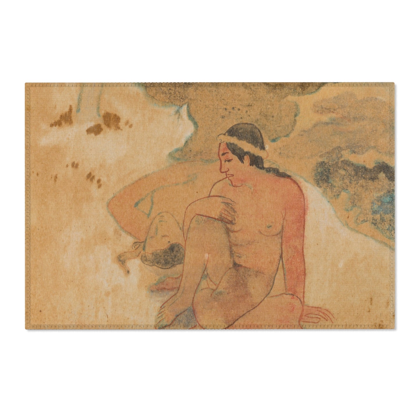Paul Gauguin - Aha oe feii (What! Are You Jealous ) | Area Rug