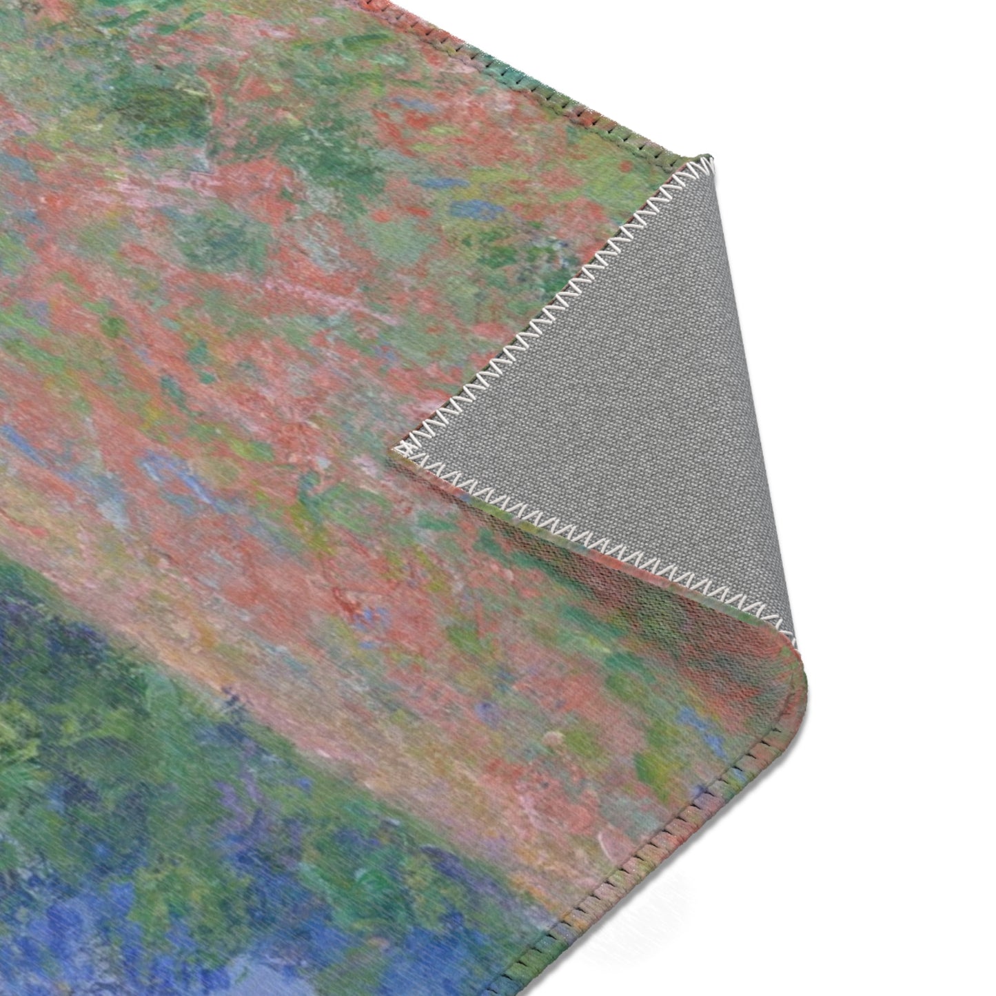 Claude Monet - Poppy Field (Giverny) | Area Rug