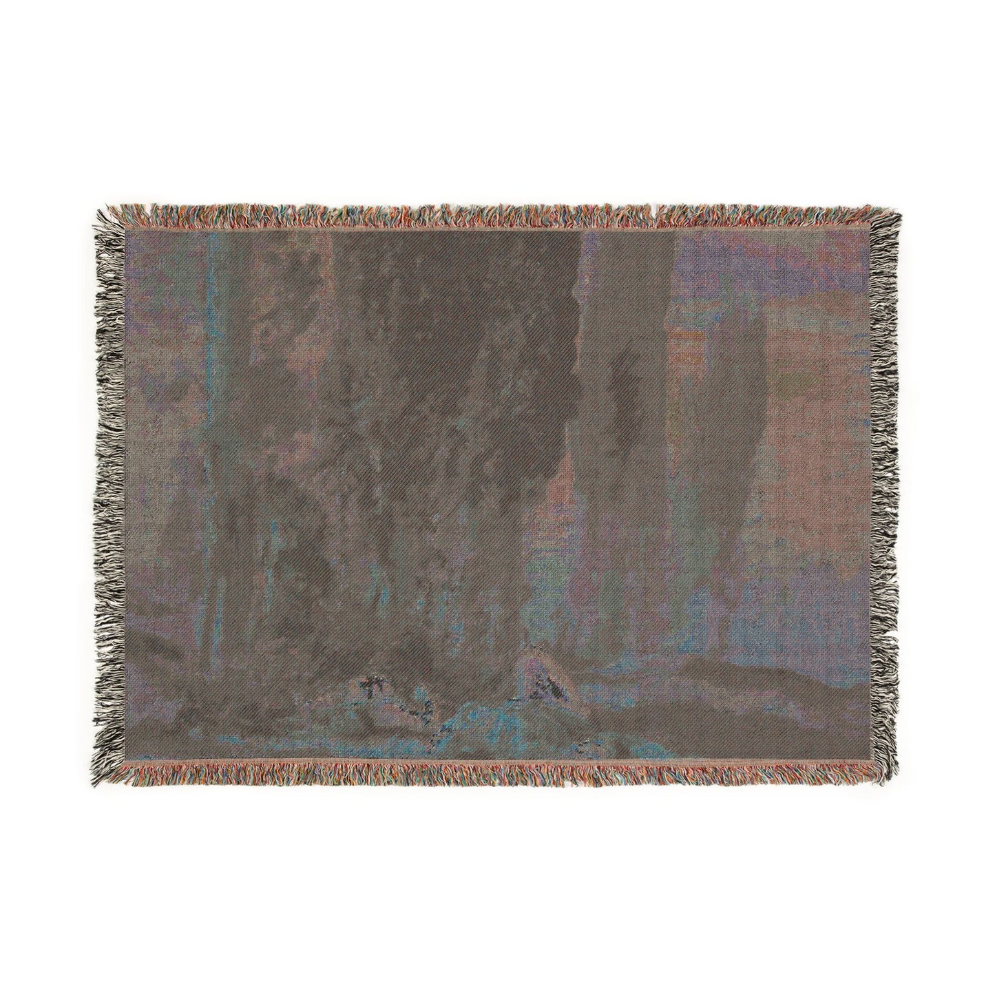 John Singer Sargent - Under the Cypress Trees at Corfu | Woven Tapestry Blanket