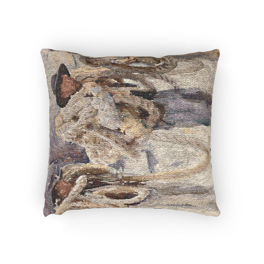 Workmen at Carrara — Sargent Pillow
