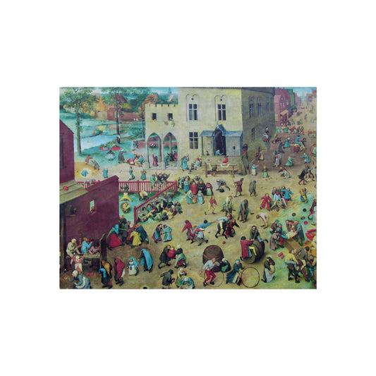 Children's Games — Pieter Bruegel the Elder Fine Art Poster