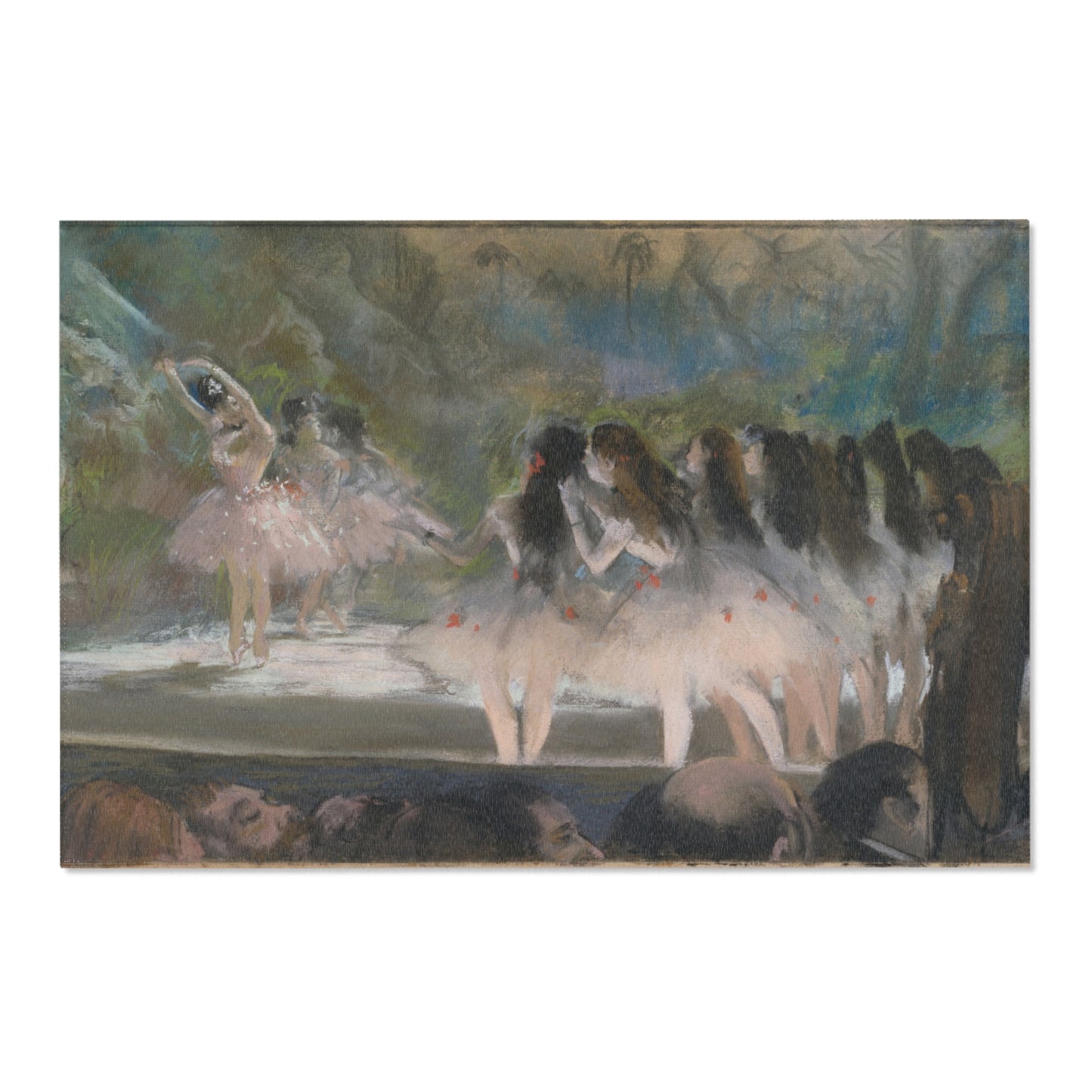 Hilaire Germain Edgar Degas - Ballet at the Paris Opéra | Area Rug