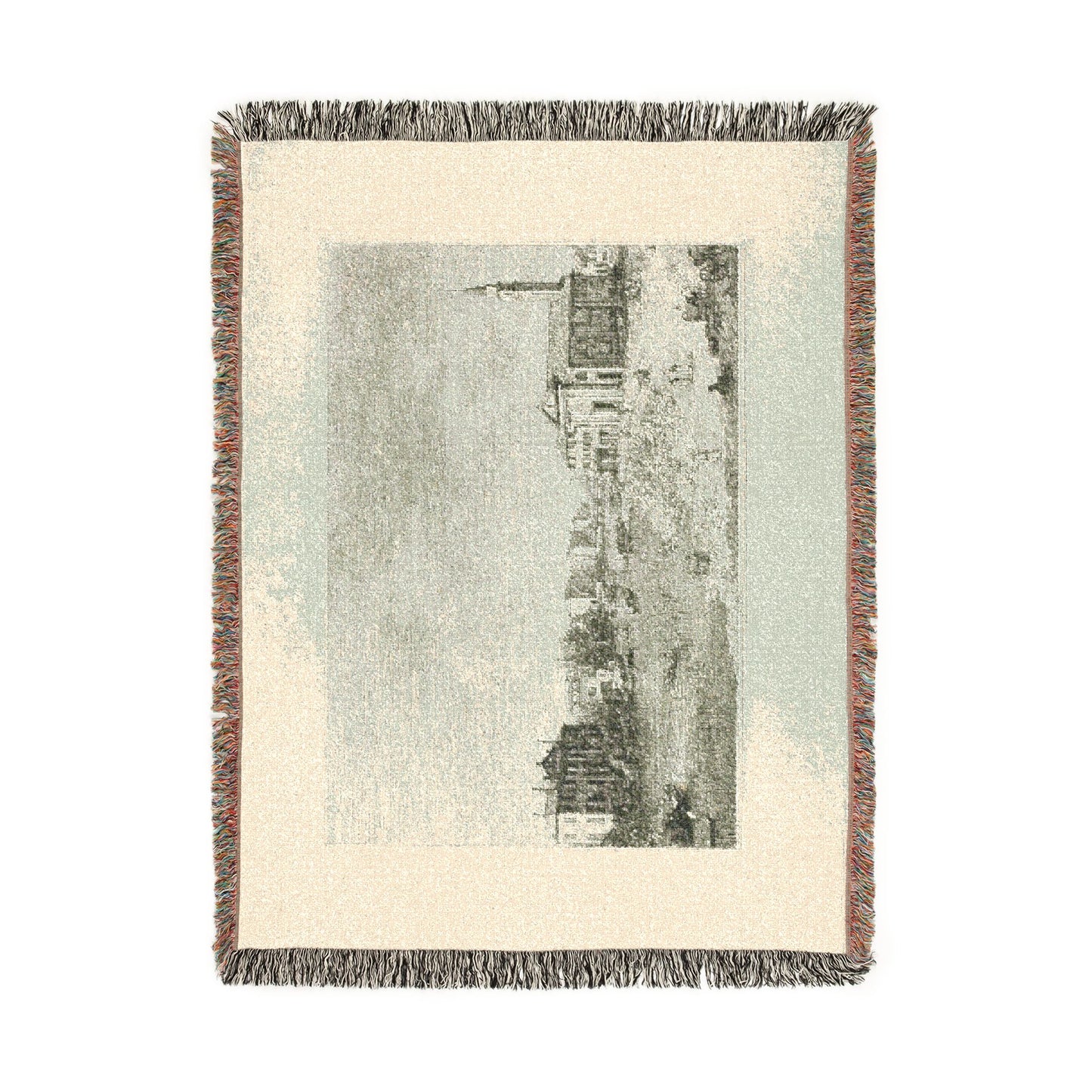 Canaletto - Al Dolo, from Vedute | Woven Tapestry Blanket