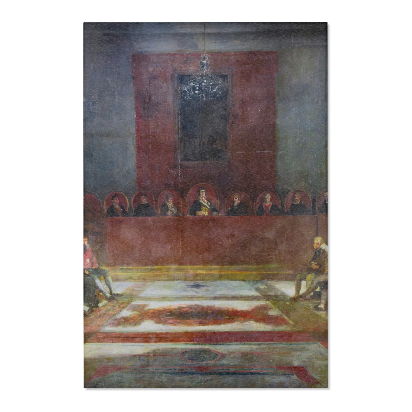 (Castres) La Junte des Philippines - Francisco de Goya - Musée Goya | Area Rug