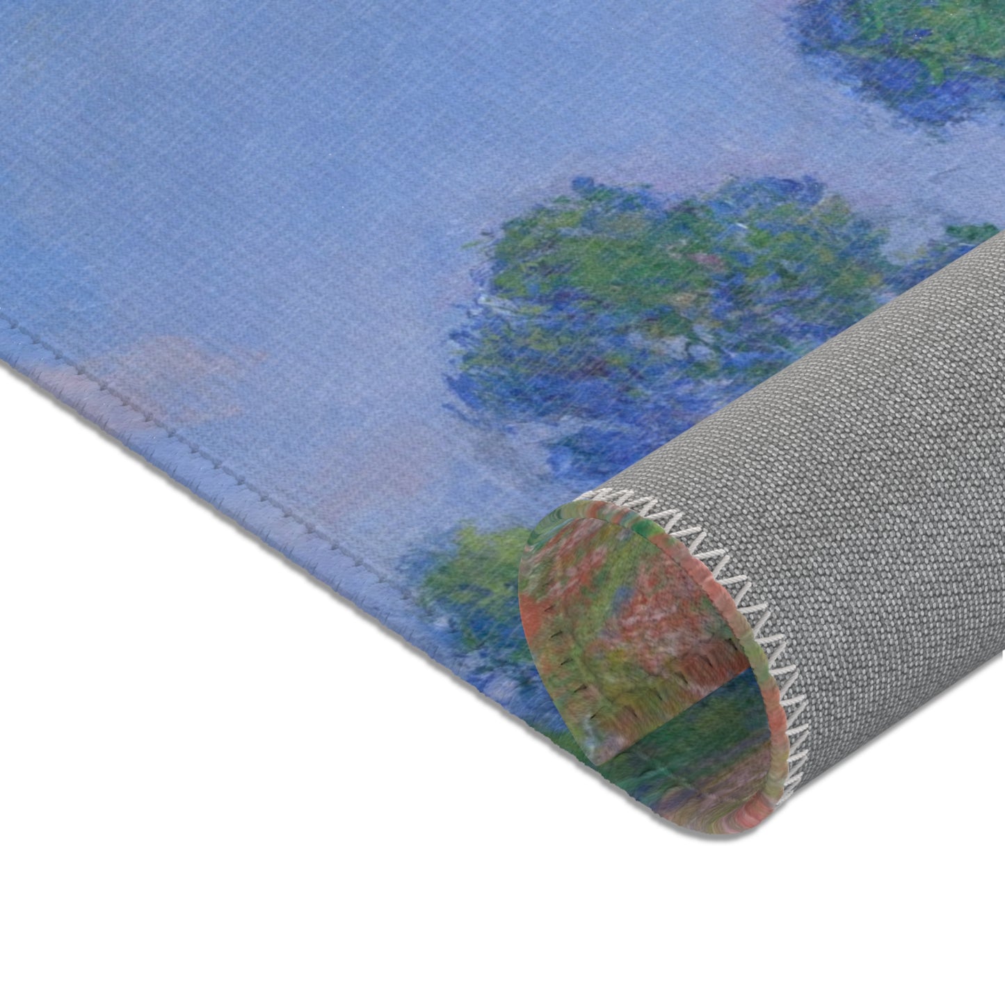 Claude Monet - Poppy Field (Giverny) | Area Rug