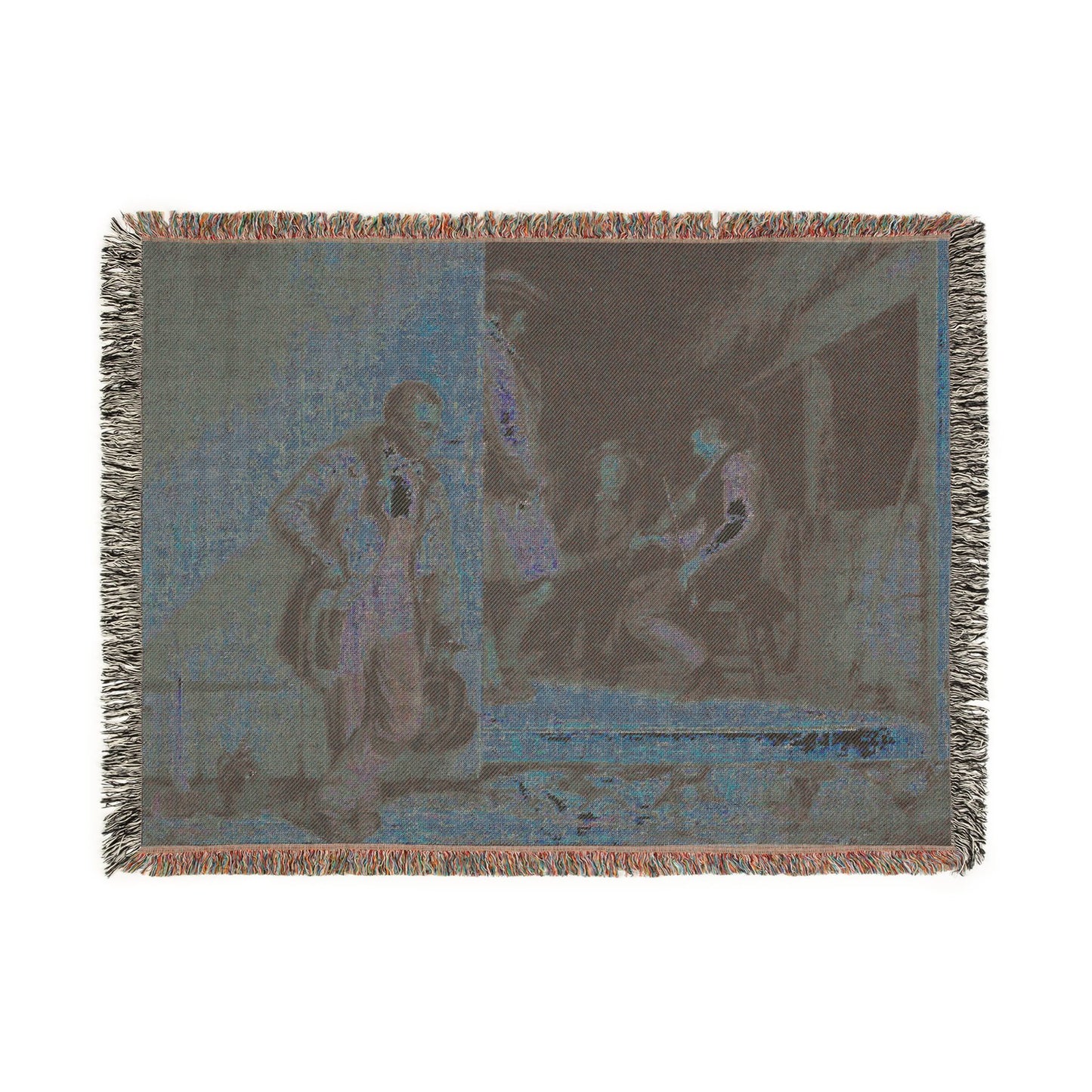 The Power of Music Woven Throw Blanket