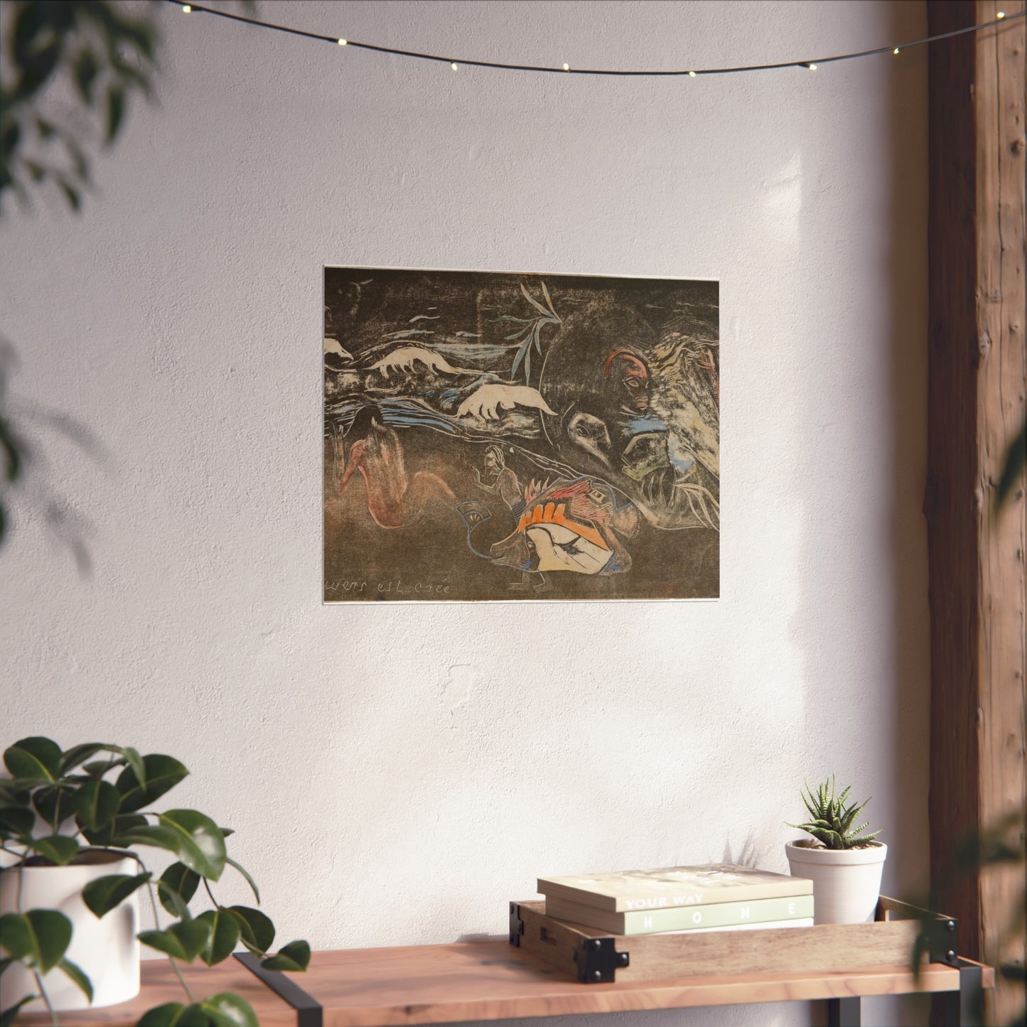 Paul Gauguin - L’univers est créé (The Universe Is Being Created), from the Noa Noa Suite | Fine Art Poster