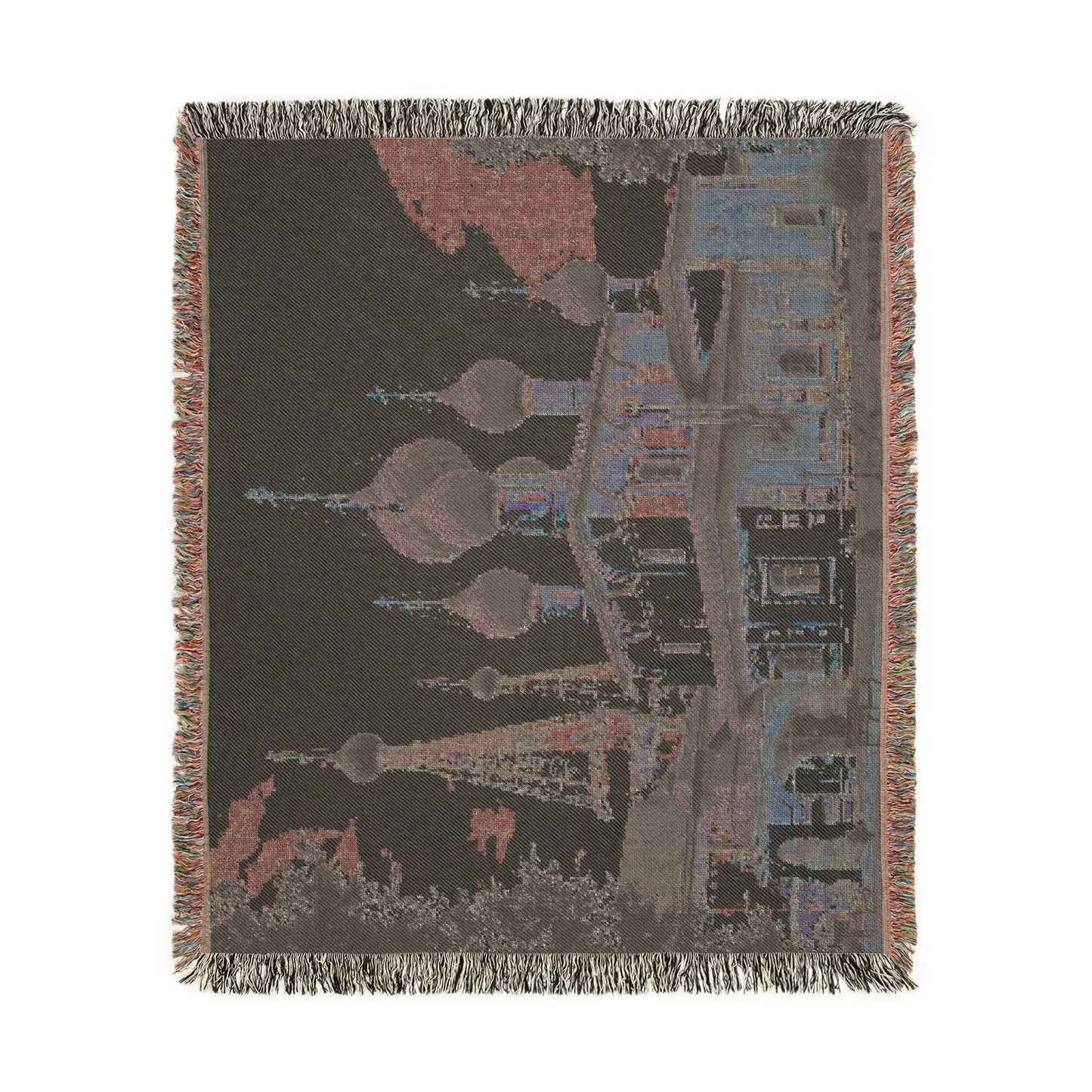 Church of the Beheading of Saint John the Baptist Alekseyevsky Monastery Uglich 2023-07-22 7459 | Woven Tapestry Blanket