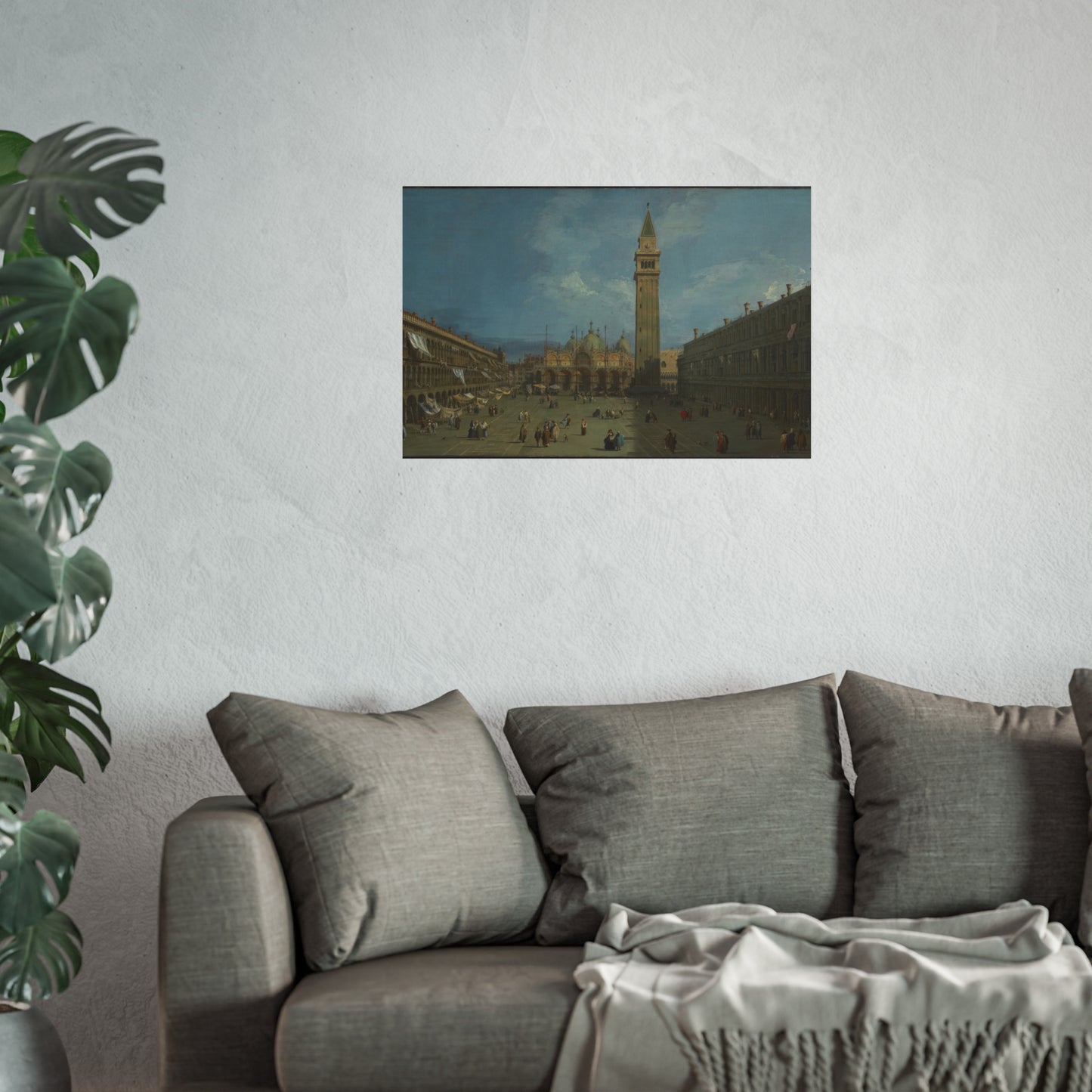 Giovanni Antonio Canal, il Canaletto - Piazza San Marco - WGA03883 | Fine Art Poster