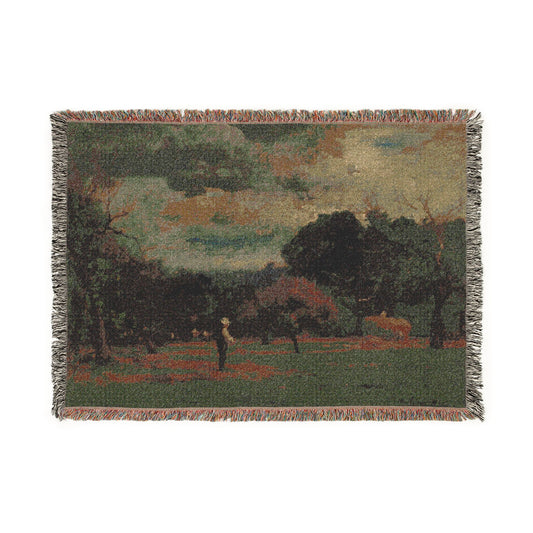 Harvest, Montclair, New Jersey — Inness Tapestry Blanket