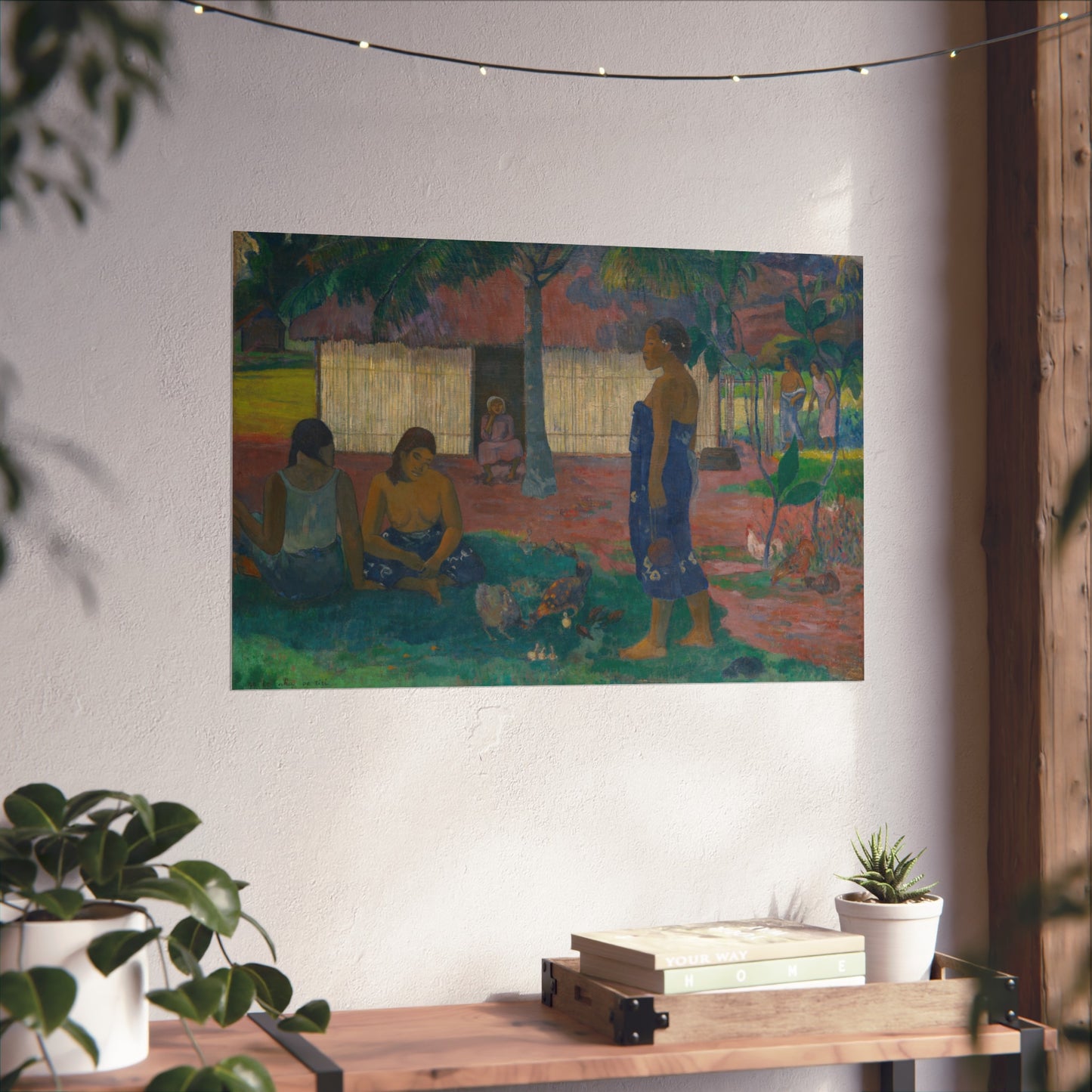 Paul Gauguin - No te aha oe riri (Why Are You Angry ) | Fine Art Poster