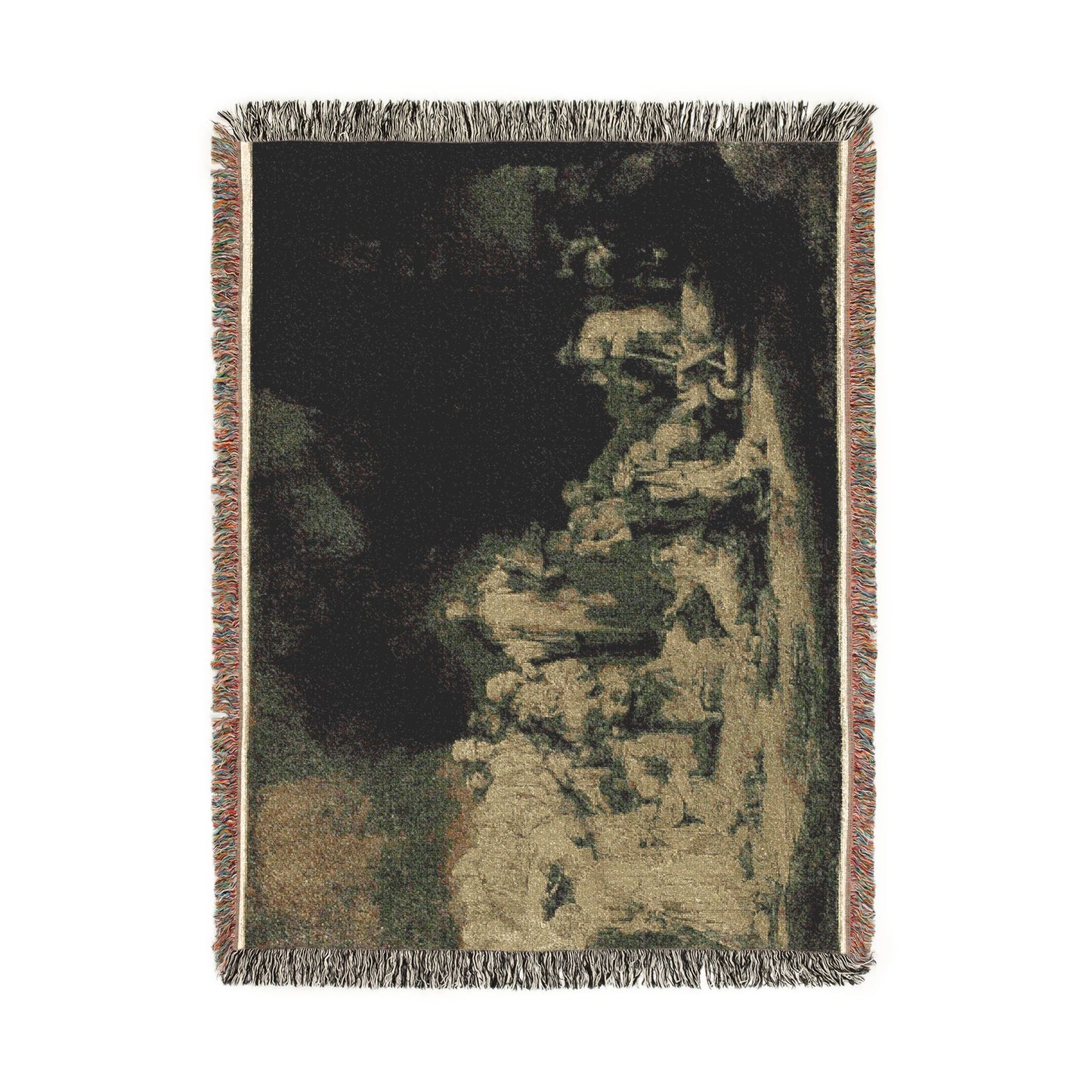 Rembrandt van Rijn - The Hundred Guilder Print | Woven Tapestry Blanket