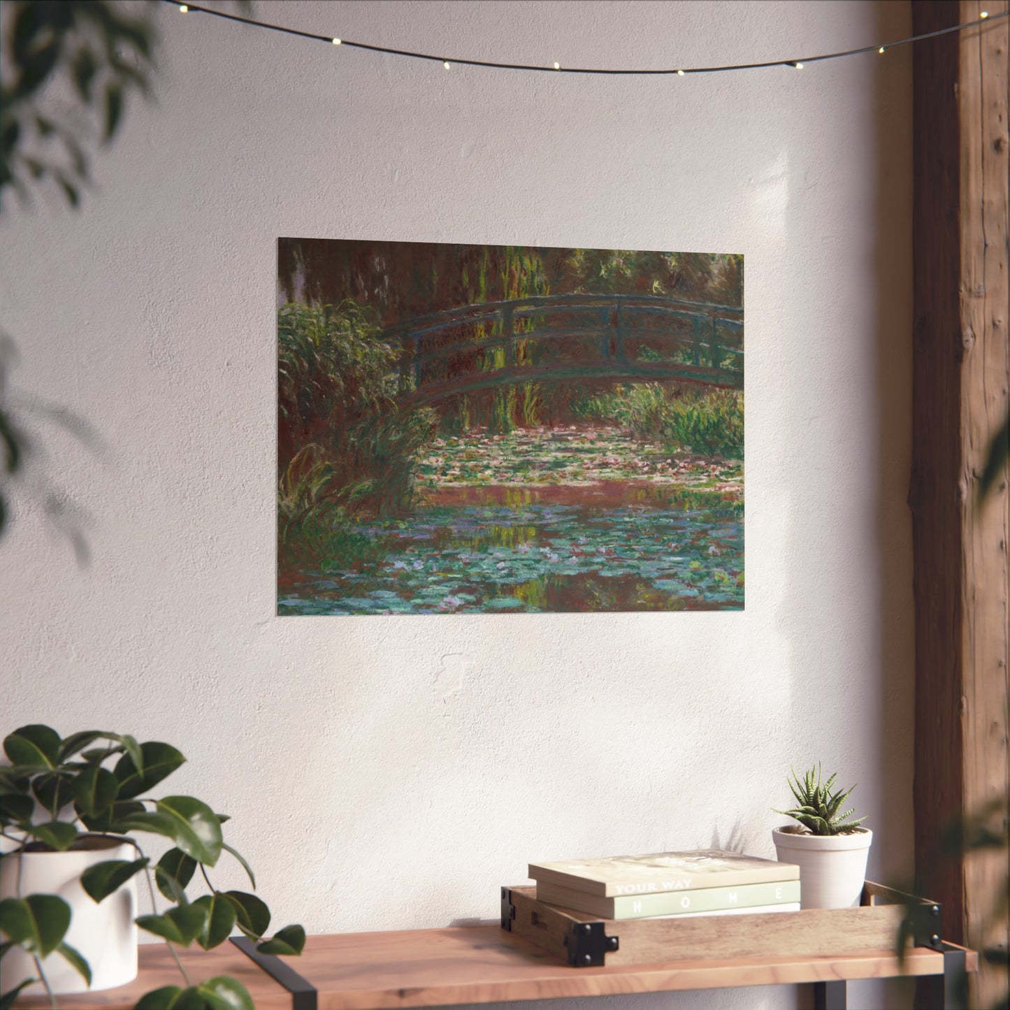 Claude Monet - Water Lily Pond | Fine Art Poster