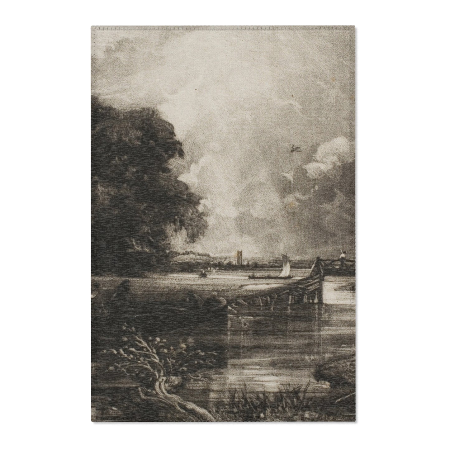 David Lucas - River Stour, Suffolk | Area Rug