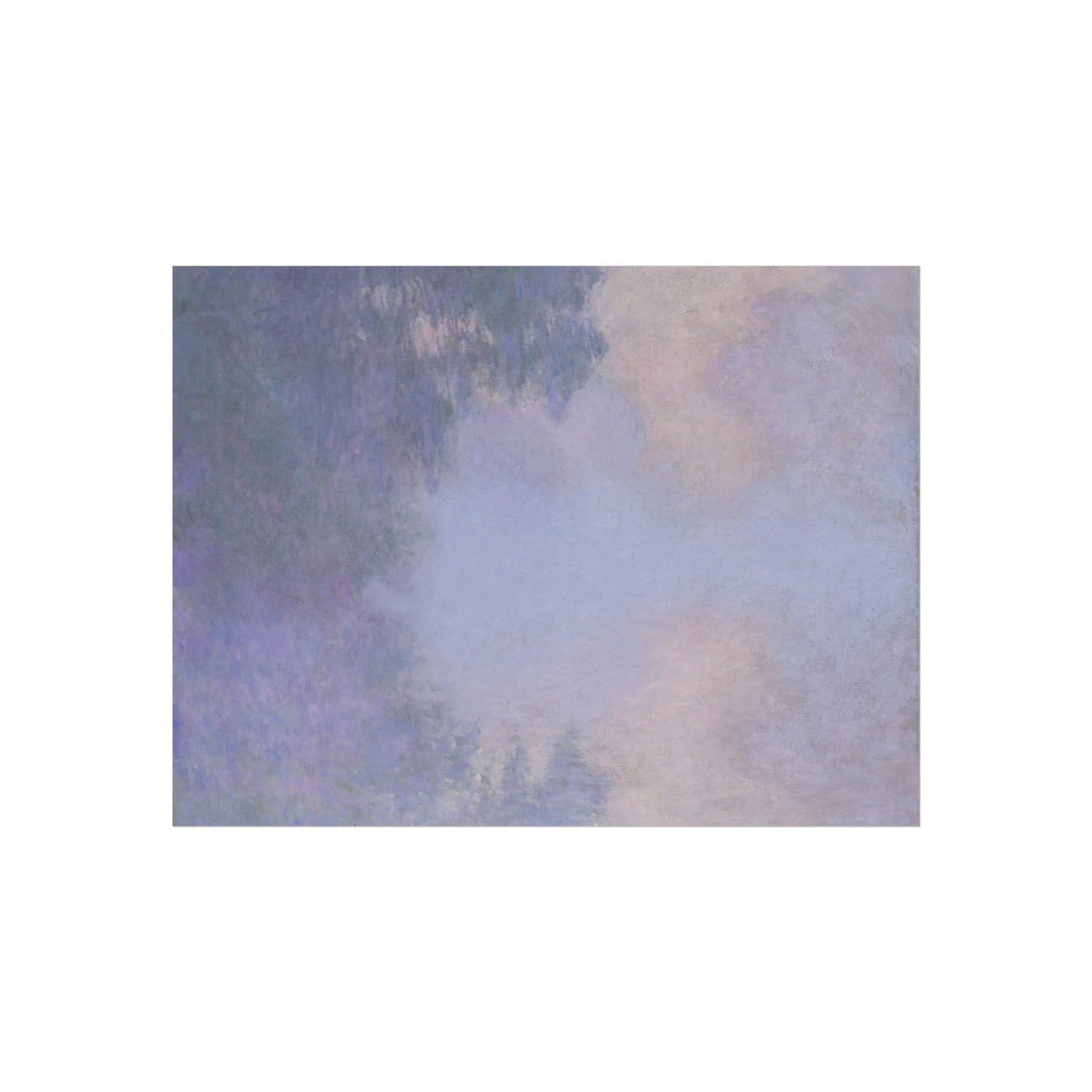 Claude Monet - Branch of the Seine near Giverny (Mist) | Fine Art Poster