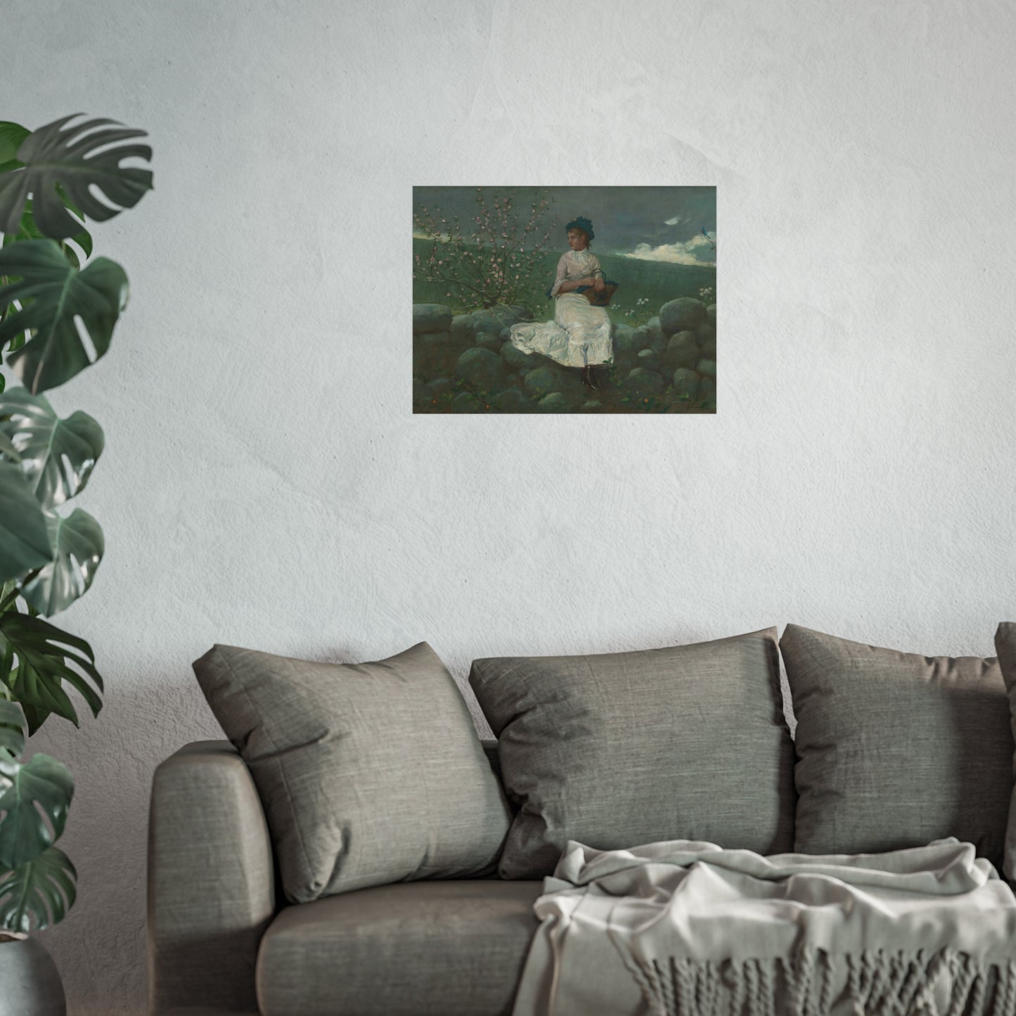 Winslow Homer - Peach Blossoms | Fine Art Poster