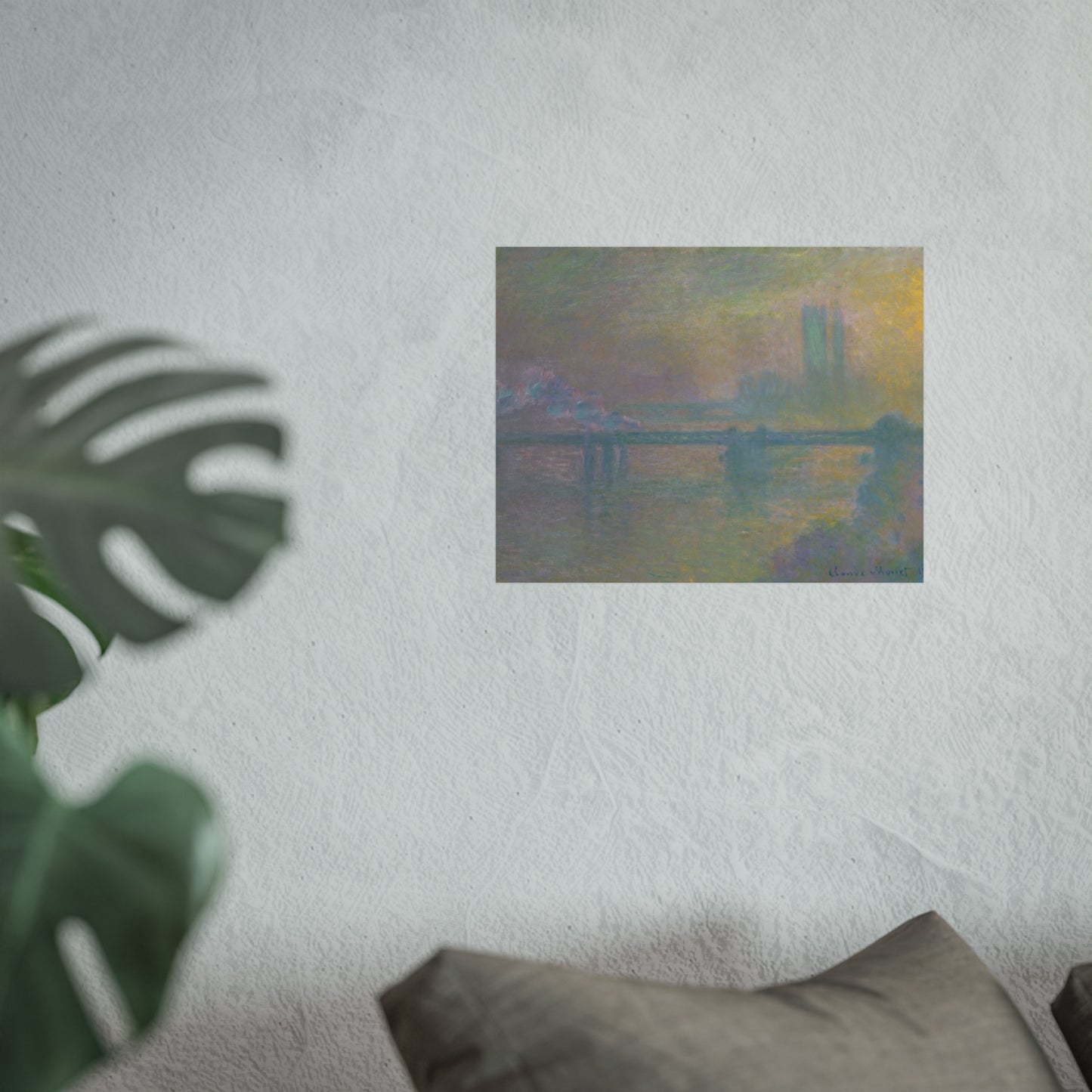 Claude Monet - Charing Cross Bridge, London | Fine Art Poster