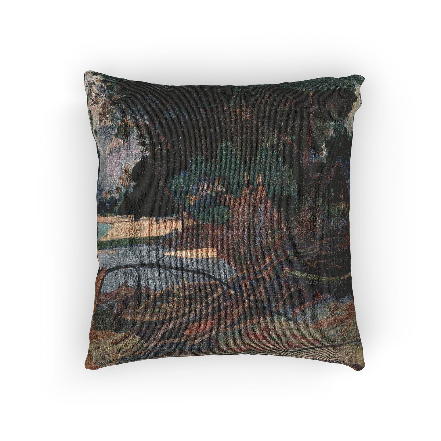 Paul Gauguin - Te burao (The Hibiscus Tree) | Woven Pillow