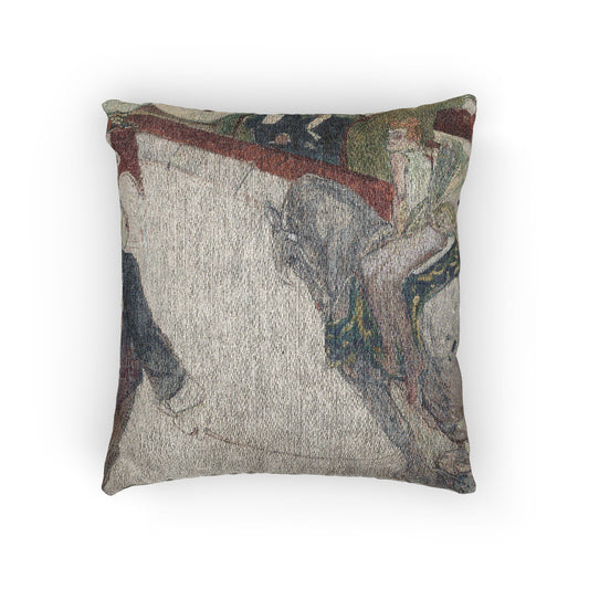 Equestrienne (At the Cirque Fernando) — Toulouse-Lautrec Pillow