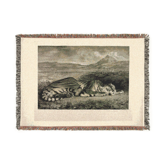 Bengal Tiger — Delacroix Tapestry Blanket