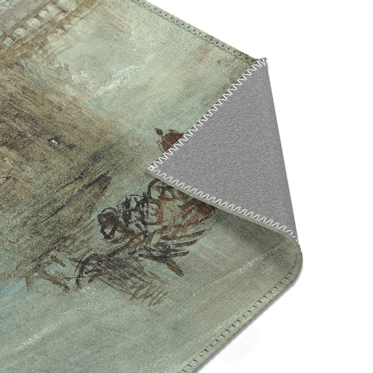 Joseph Mallord William Turner - View of Lucerne | Area Rug