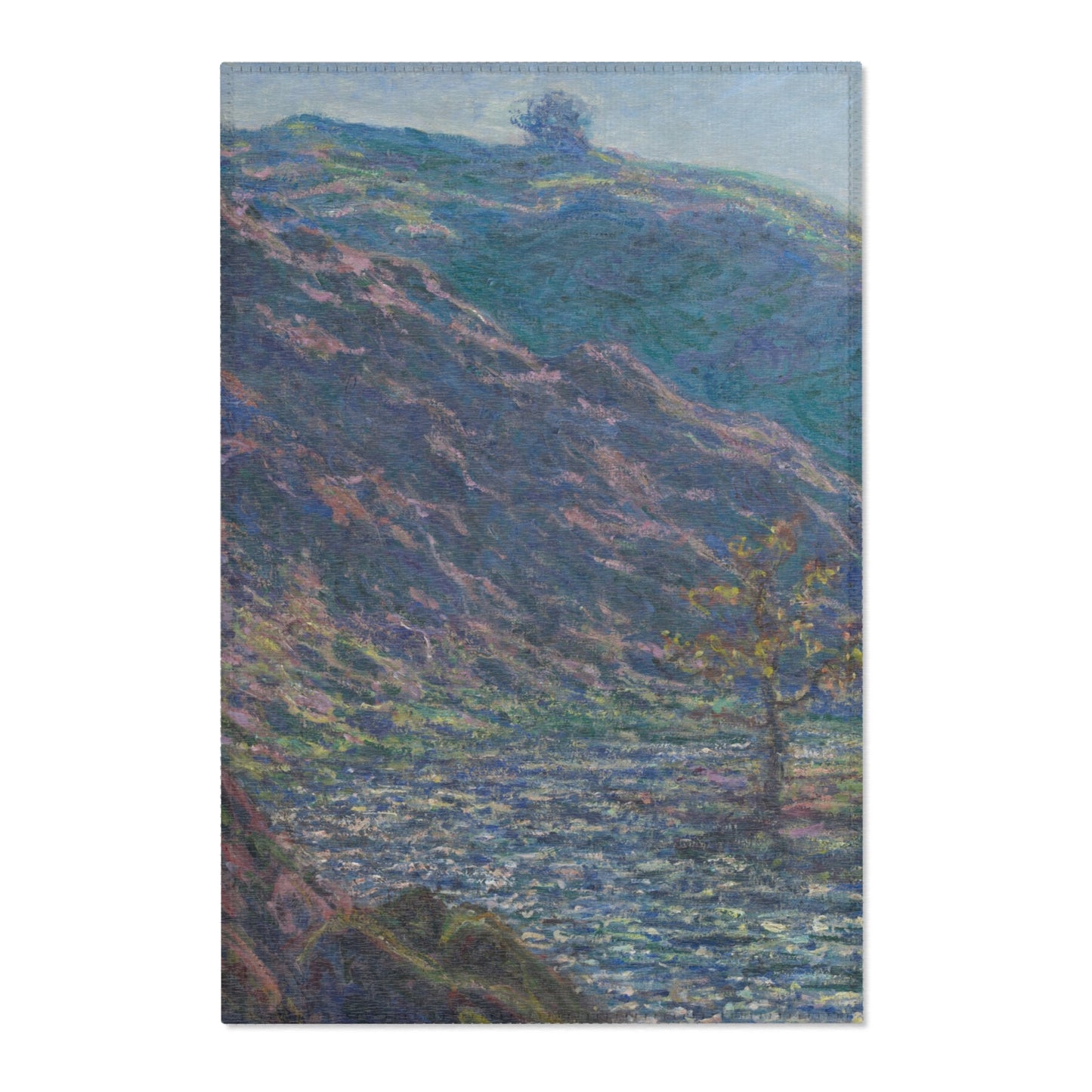 Claude Monet - The Petite Creuse River | Area Rug
