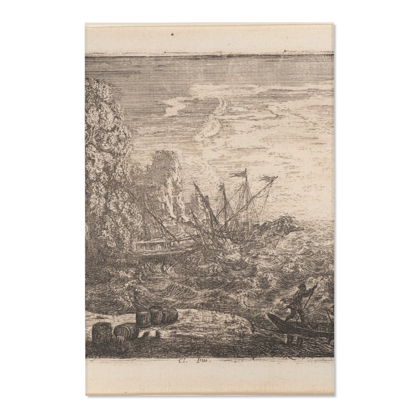 Claude Lorrain - The Tempest | Area Rug