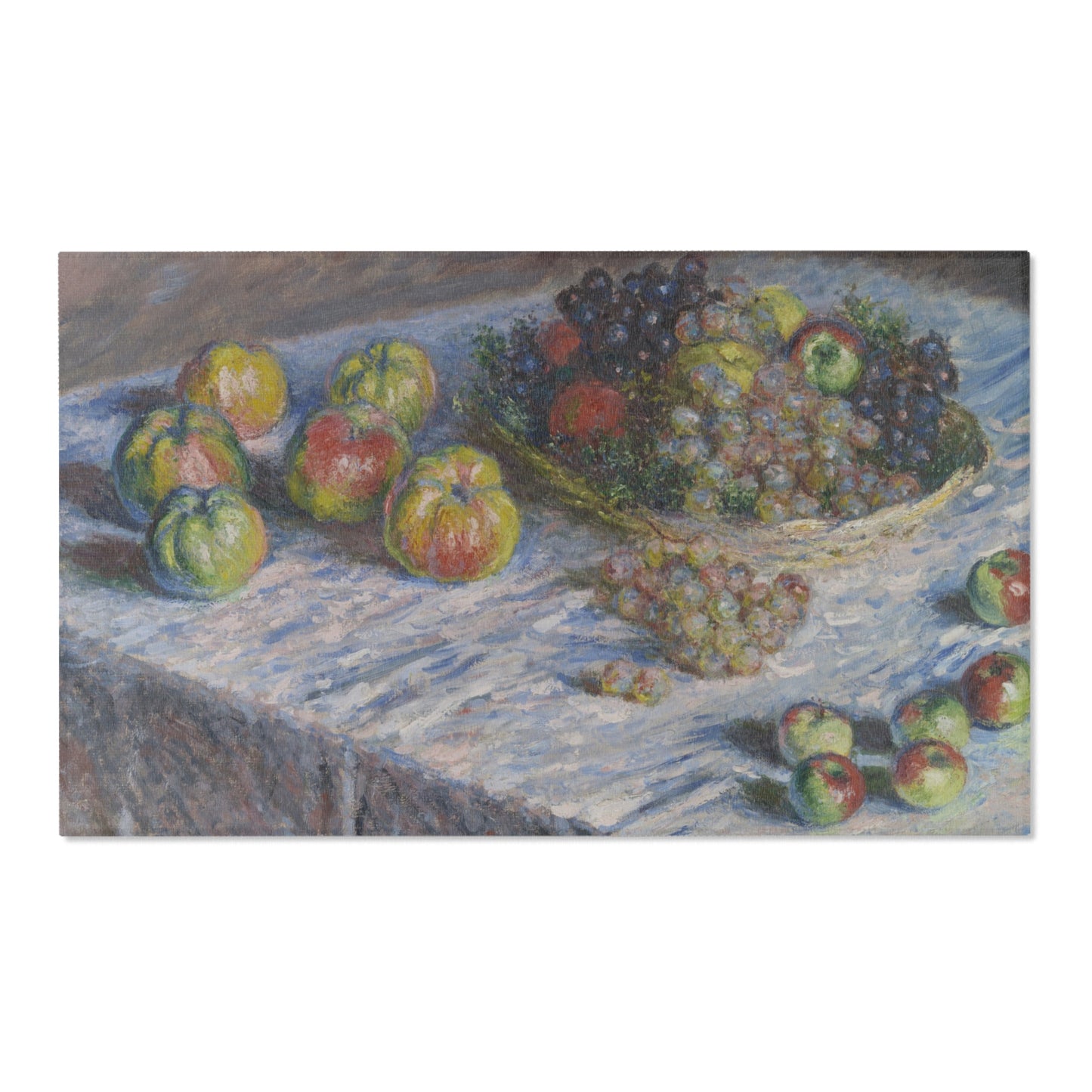 Claude Monet - Apples and Grapes | Area Rug