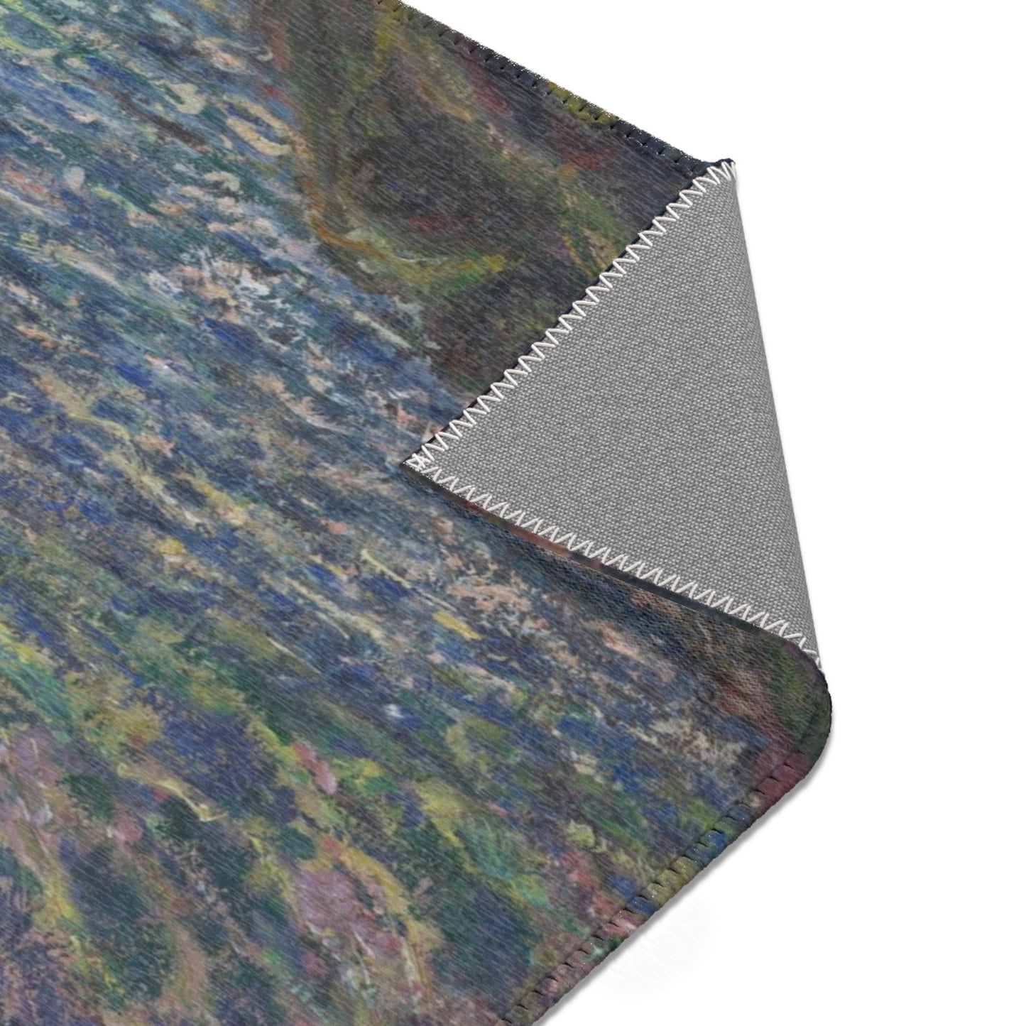 Claude Monet - The Petite Creuse River | Area Rug