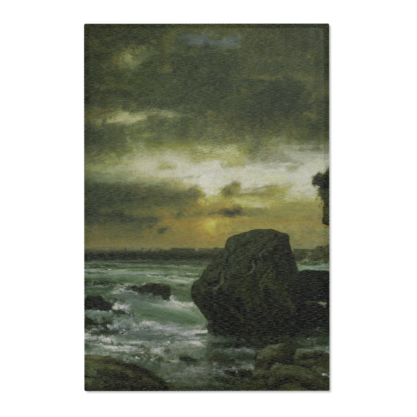 George Inness - A Marine | Area Rug