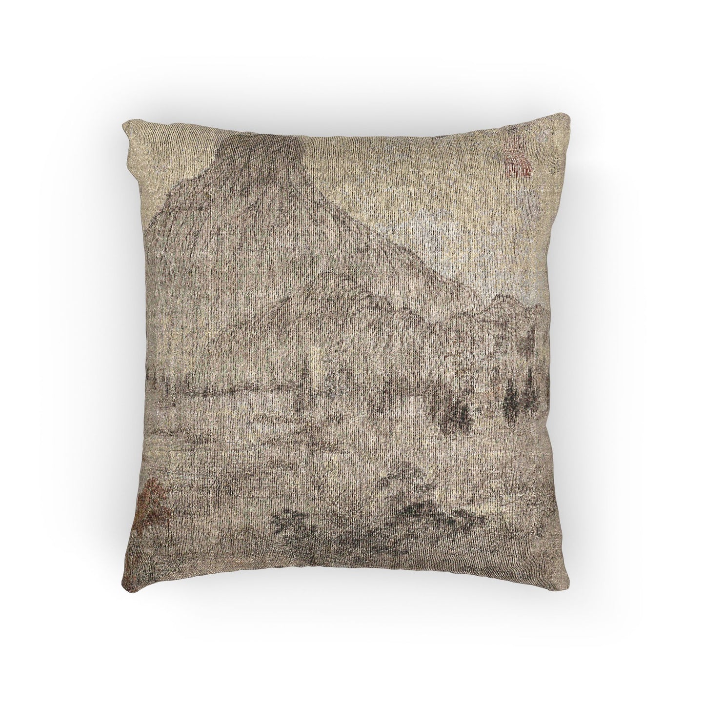 058_planting-fragrant-fungus-at-the-tiaozhou-an | Woven Pillow