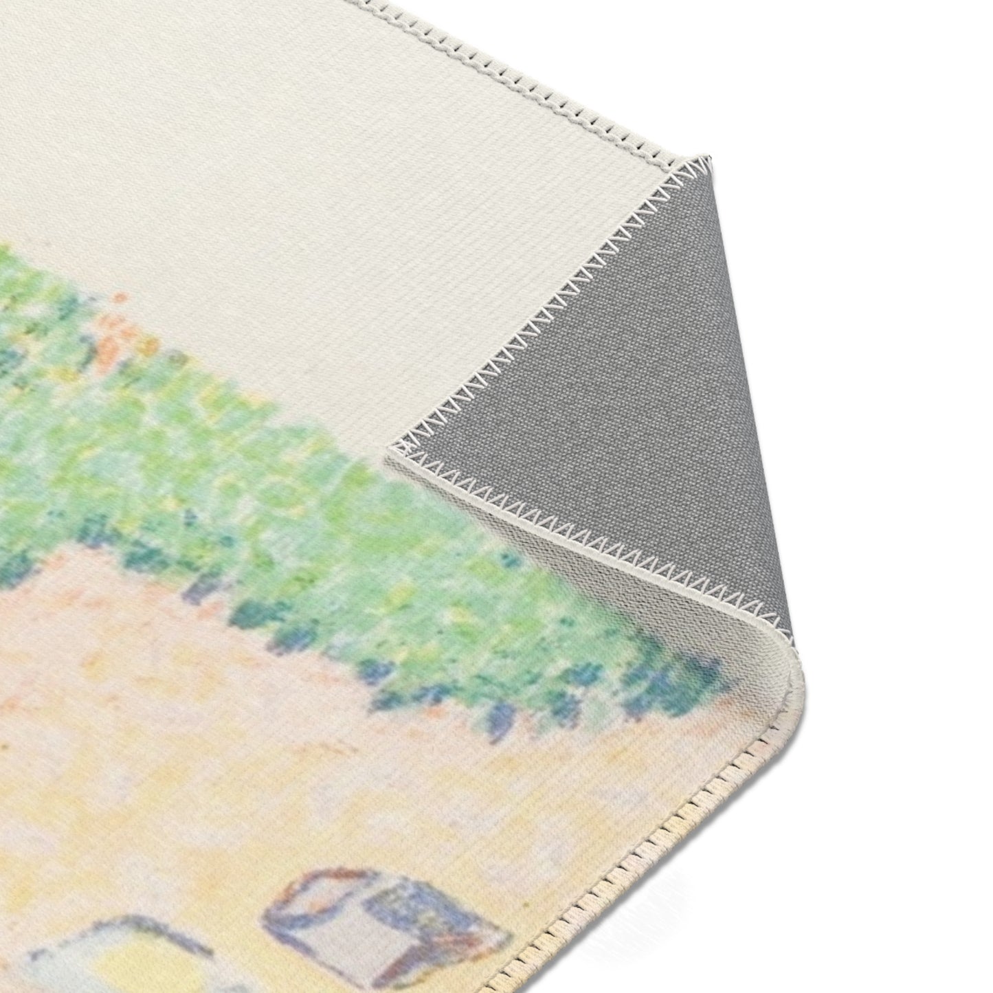 Paul Signac - The Andelys | Area Rug