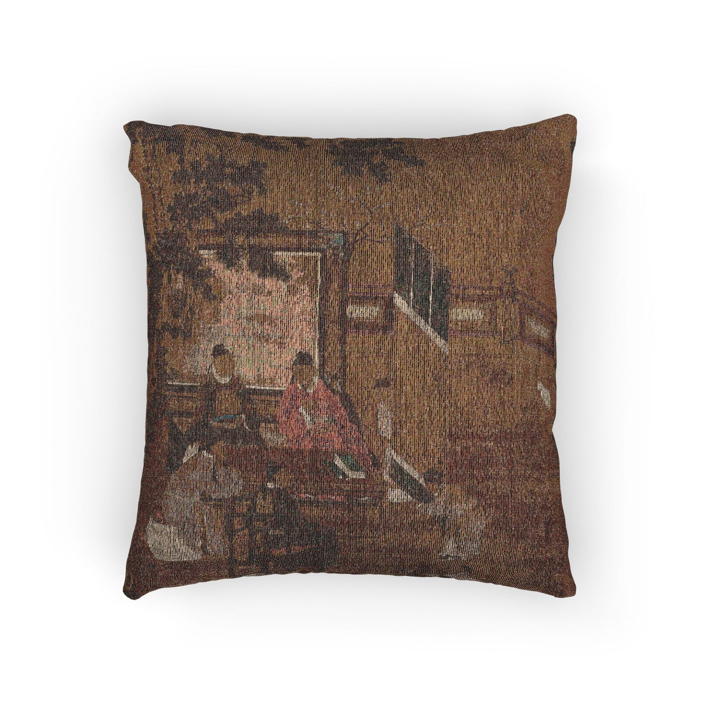 056_the-four-accomplishments-painting | Woven Pillow