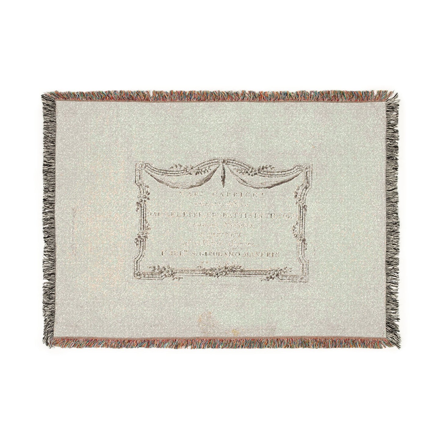 Giovanni Battista Tiepolo - Frontispiece from Capricci | Woven Tapestry Blanket