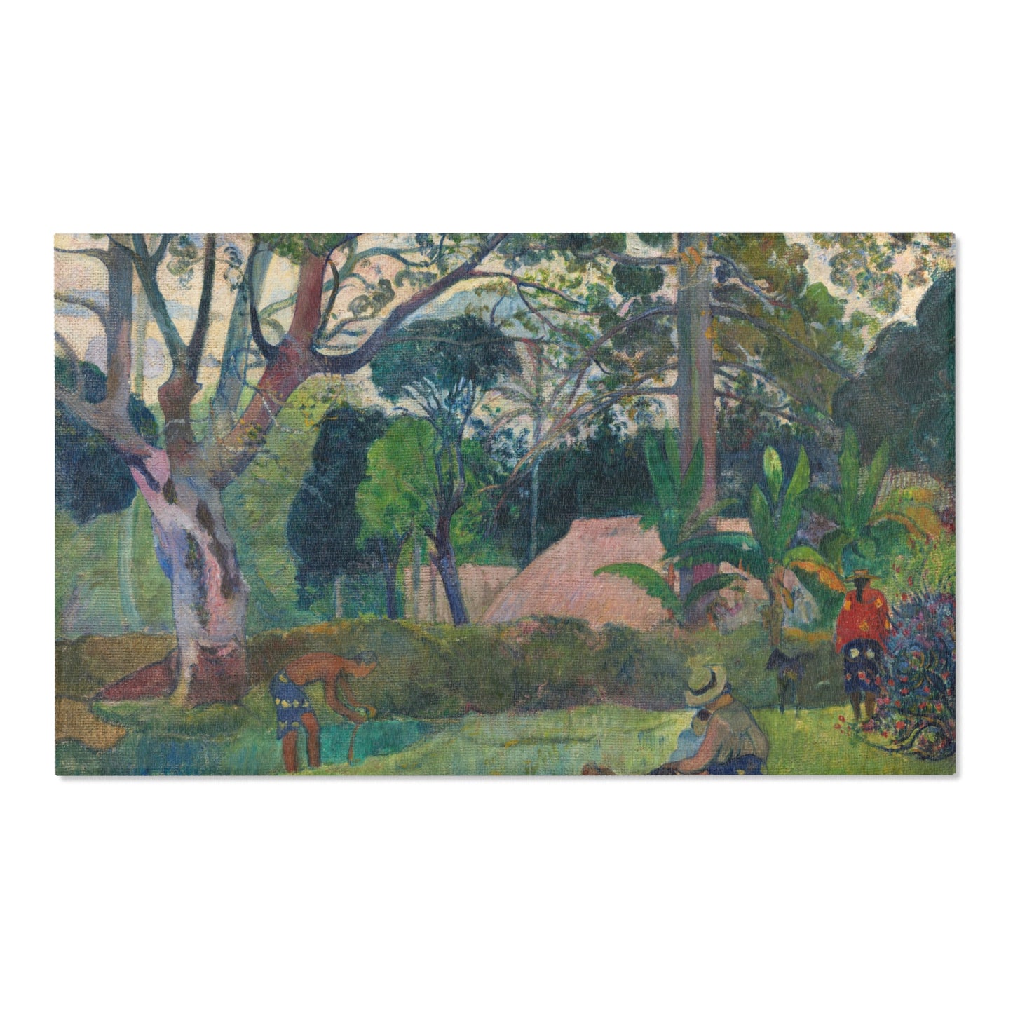 Paul Gauguin - Te raau rahi (The Big Tree) | Area Rug